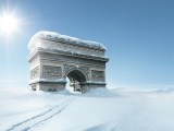 美丽雪景