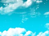 唯美蔚蓝天空