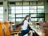 清新校园美女