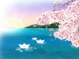 随波逐流的纸船