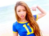 海滩上的美女