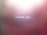 say I love you