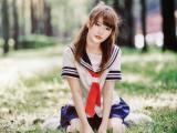 校服美女