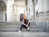 帅气欧美范女生