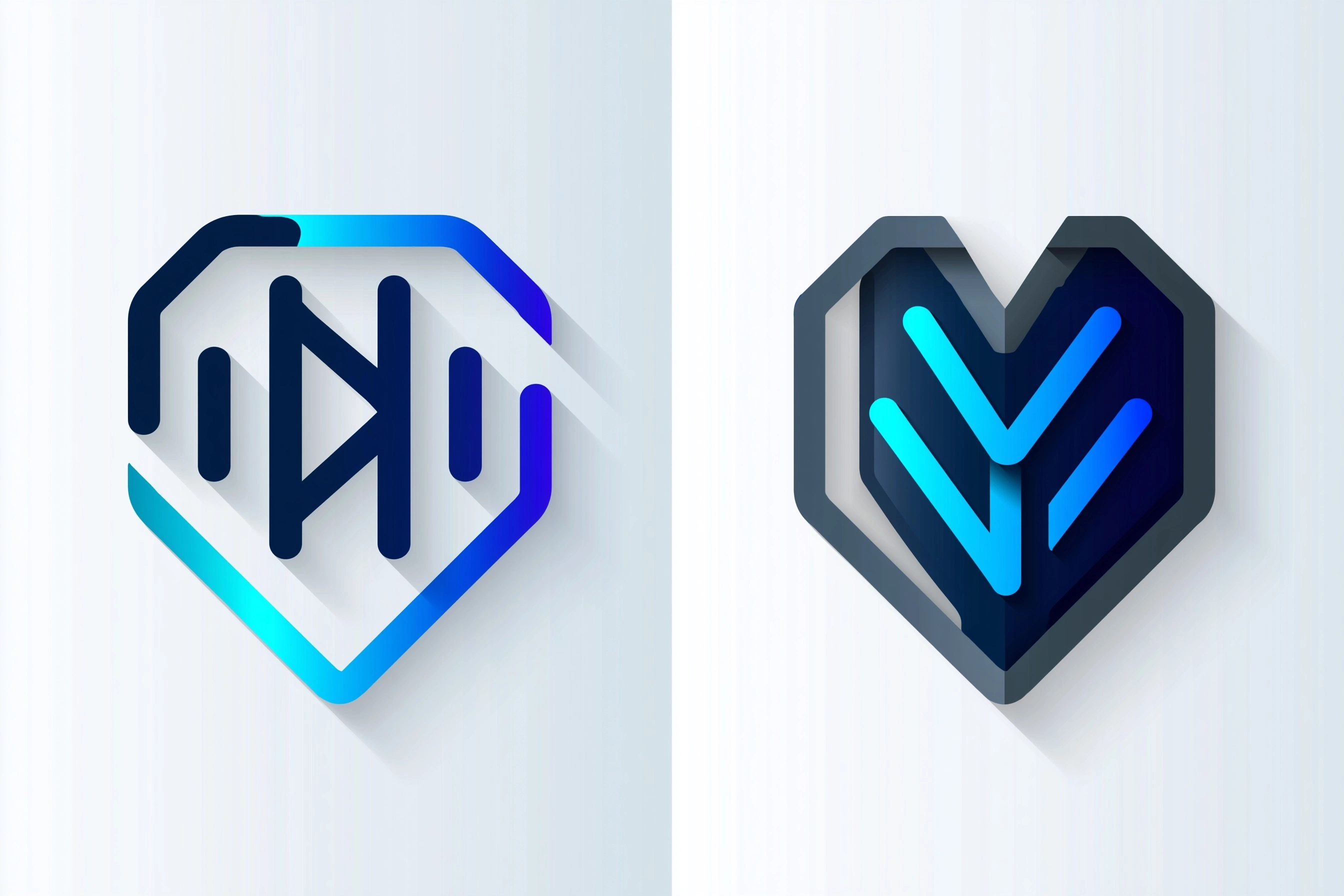 标志极简设计矢量LOGO品牌名为VideoV日历背景图高清素材457
