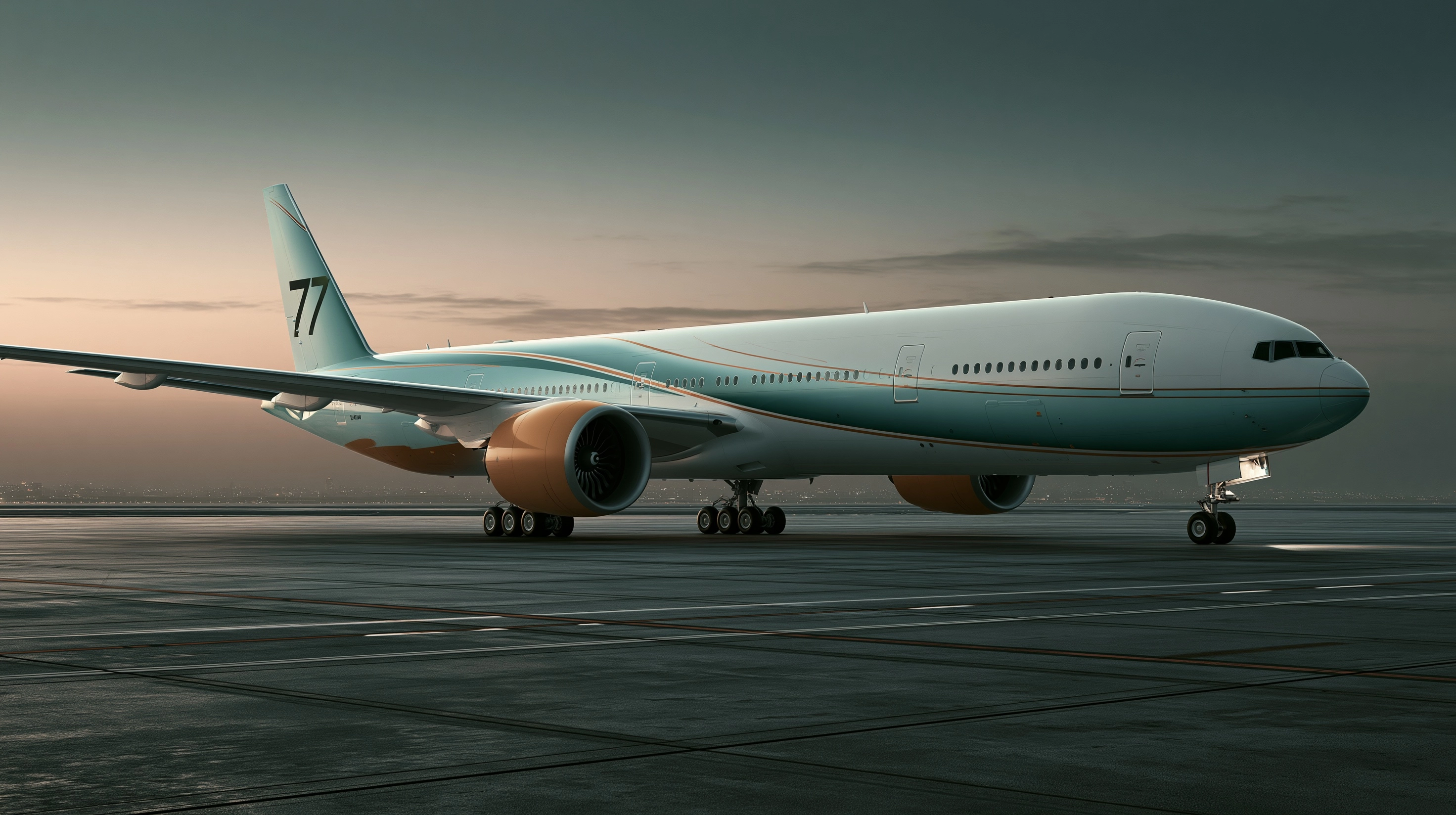 航空插画时尚穿搭航空飞机日历背景图高清素材1164