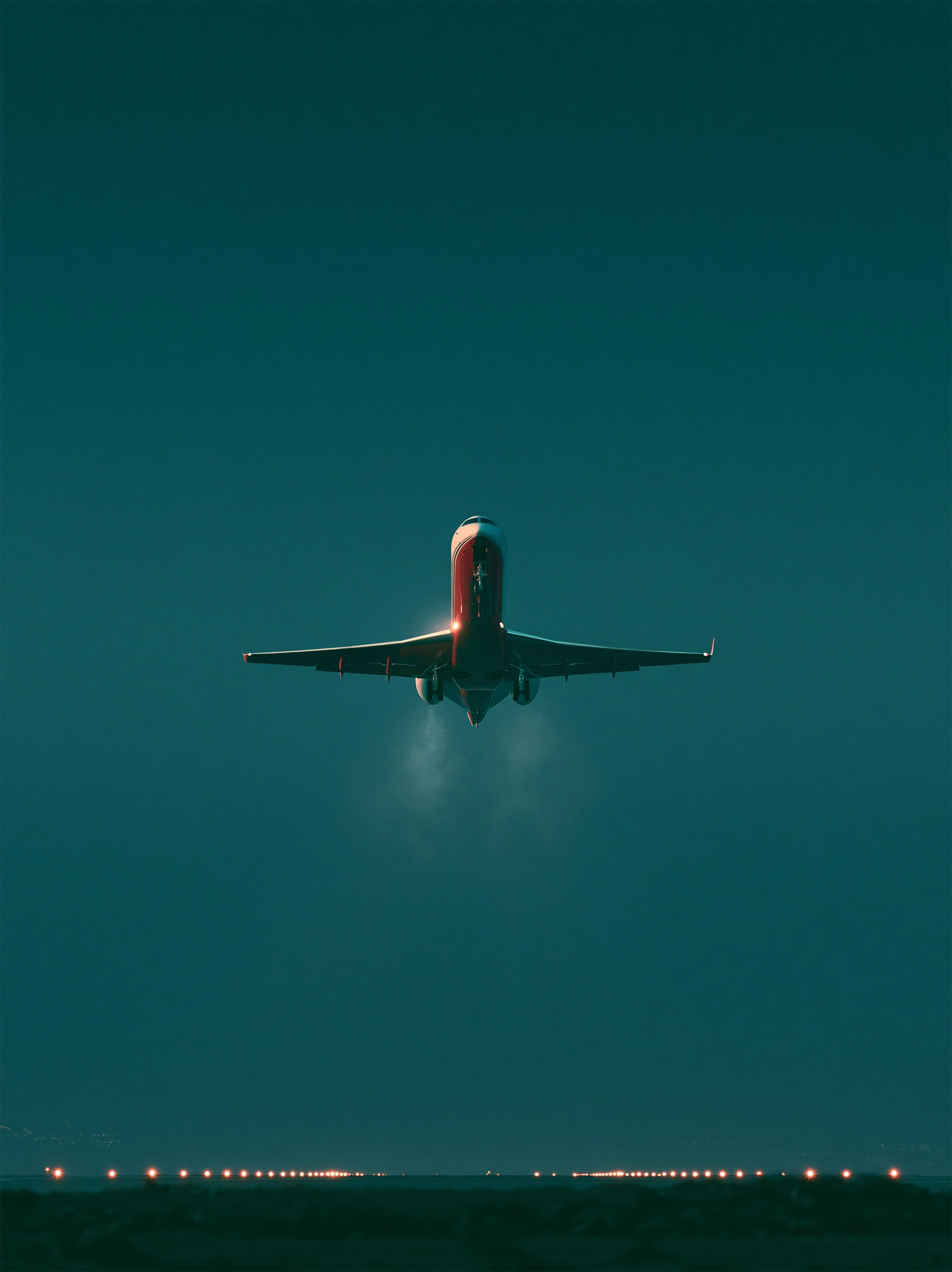 航空天空云景航空飞机电影光影日历背景图高清素材1161