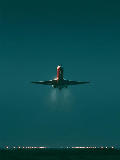 航空天空云景航空飞机电影光影日历背景图高清素材1161