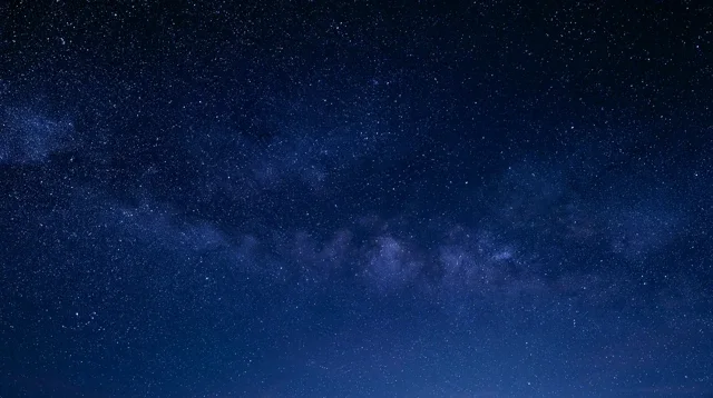 星空夜空自然天空云景日历背景图高清素材153